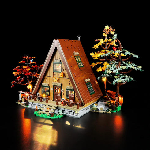 LIGHTAILING Light for Lego 21338 A-Frame Cabin - LED Lighting Kit Compatible with Lego Model Set
