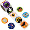 200Pcs Halloween Stickers for Kids Party Favor Treats Per Roll
