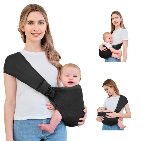 Baby Sling Carrier, Baby Carrier Newborn to Toddler, Mesh Toddler Carrier, Lightweight