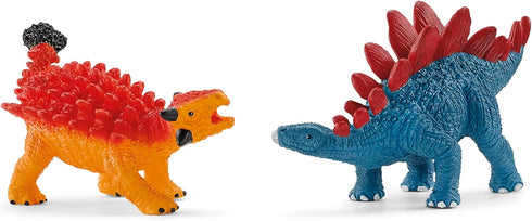 Schleich Dinosaurs Toy Set - Quad Escape from Velociraptor with ATV Truck for Boys and Girls, Ages 4+