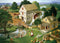 Cobble Hill 1000 Piece Puzzle - Four Star Mill with Sample Poster Included