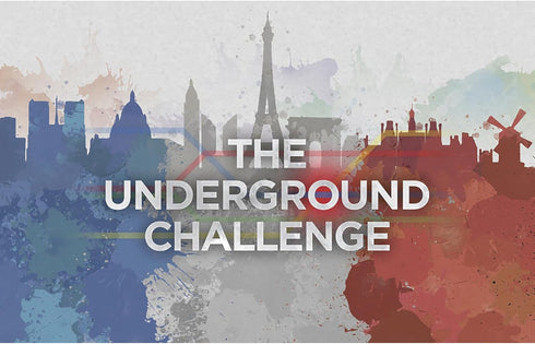 The Underground Challenge: Paris/New York - Solo Mini-Expansion for On The Underground Train Board Game