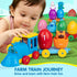 1 2 3 Count Set 8 1 ESPRAY Toddler Learning Toys for Years Old, Matching & Sorting Montessori Farm Train with Farm