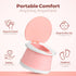 Portable Toddler Travel Potty with Silicone Insert Foldable Potty Chair for Car & Road Trips, Spill-Resistant Training