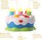 Baby Birthday Cake Toy with Candles, Music Toy for 2-5 Years Old, Toddler Christmas Gift