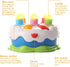Baby Birthday Cake Toy with Candles, Music Toy for 2-5 Years Old, Toddler Christmas Gift