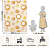 KICPOAY 30x40 Inch Swaddle Blanket for Cute Boho Sun Baby Receiving Blanket Muslin Baby Swaddles Soft Cotton Breathable