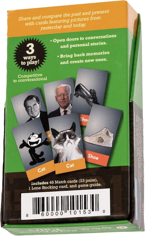 Past & Present Pairs - Fun Family Card Games for Seniors, Their Families and Care Partners - Compare Today