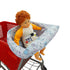 Pozico Baby Shopping Cart Cover or High Chair Cover, Machine Washable, Free Portable Cloth Bag - Owl