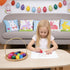 Canscci 12 Pack Crayons,12 Easter Egg Colors Easter Egg-Shaped Crayons for Kids Girls Boys Toddles Easter Basket