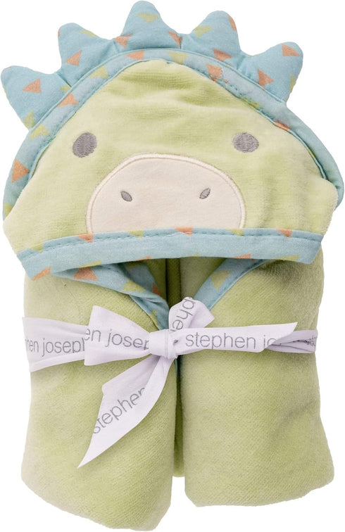 Stephen Joseph Hooded Bath Towel, Dino