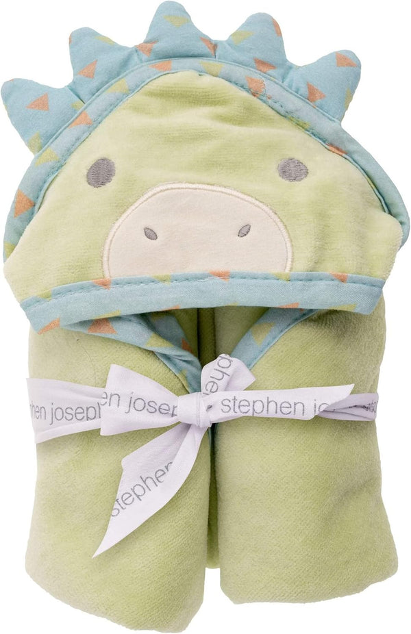 Stephen Joseph Hooded Bath Towel, Dino