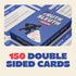 Talking Hearts 300 Truth Sleuth Trivia Game, Two Truths and a Lie Style Trivia with Card Sides