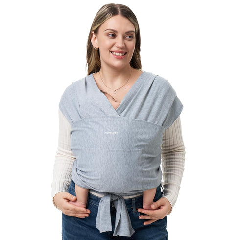 Momcozy Baby Wrap Carrier, Easy to Wear Infant Carrier Slings, Lightweight Hands