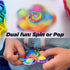 2026 Nutty Toys Fidget Spinner - Sensory Toy for Kids & Adults - Top Stress & Anxiety Relief Gifts for Home & Office