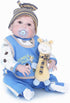 Reborn Dolls Clothes - Baby Boy Outfit for 20"-22" Reborn Newborn Dolls, 0-3 Month Boy Doll Clothes