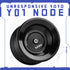 MAGICYOYO Professional Unresponsive Yoyo Y01 Node, Metal Aluminum Yo Yo for Advanced Players, Black