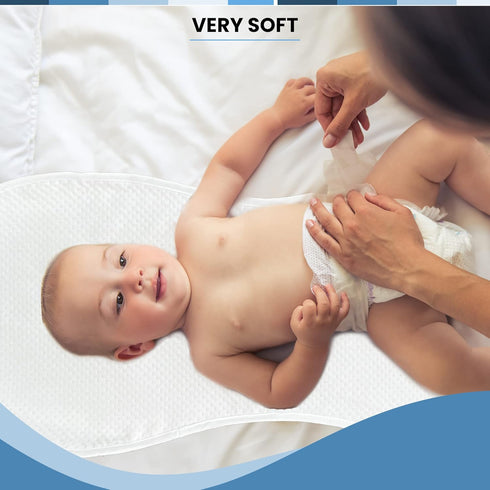 3 Pack Changing Pad Liner, Fits in Peanut Shaped Changing Pads, Super Soft Peanut Changer Liners are Warm On a Baby's