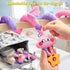 0-12 5-in-1 Musical Car Seat Toy for Babies Months Girl, Sensory Activity Hanging Toy Stroller Toy with Soothing Music