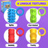 8 Pack Sensory Fidget Toys for Kids Adults - Stretchy Fidget Toys Bracelet | Texture & Calming Autism Sensory Toys