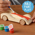 Made By Me Build & Paint Your Own Wooden Cars - DIY Wood Craft Kit for Kids Ages 6+ - 3 Race Cars, Multicolor