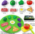 Inslat 45 Set Playset 3 4 5 6 7 PCS Pretend Play Campfire Toy for Kids, Toddler Camping Toys Play Felt Campfire