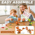 3-5 Set 92 18-Step Laradola Dinosaur Toys for Kids - Take Apart STEM with Electric Drill, Pieces, Build to Enhance