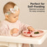 KeaBabies 3-Pack Suction Plates for Baby, Toddler - 100% Silicone Divided Plates, BPA-Free, Microwave & Dishwasher Safe