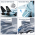 F14 F22 Double Fighter Jet Toy, & Diecast Planes with Lights & Sounds, Pull Back Military Airplane Toy Gift