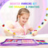 MAIGOZON 56 Set Mermaid Art Craft Kit for Kids, Piece with Pencil Case, Markers, Crayons, Gel Pens, Erasers, Stencils
