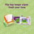 90 Count (Pack 1) Saline Nose Wipes by Boogie, for Baby & Kids, Face, Hand & Body, FSA/HSA Eligible, Made with Vitamin