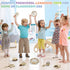 1-3: 6pcs Baby Musical Toys for Toddlers Montessori Kids Musical Instruments Infant Baby Teething Toy with Rattle