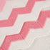 Baby Blanket Knitted Pink Chevron, Soft Toddler Nursery Crib Throw Blankets, Receiving Swaddle Blanket, Stroller Cover