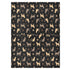 DOMIKING Leopard Cats Black Print Baby Car Seat Cover Breathable Infant Car Seat Cover for Babies Lightweight Carseat