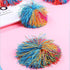 Estimable 16 PCS Sensory Fidget Stringy Balls, Multicolor Soft Rubber Bouncy Stress Balls, Pull Stretch Elastic Ball