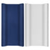 TILLYOU Changing Pad Cover Set in Soft Jersey Material - Fits 32"/34''x16 Contoured Pad for Babies, Navy Blue & Lt Gray.