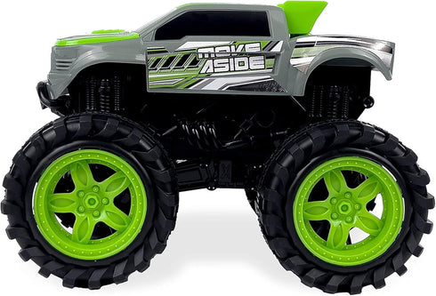 Exploding Monster Truck Toy - Crash Sounds and Lights, Smash It Up Again and Again, for Boys Age 3 and Up