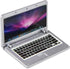 Dollhouse Furniture Miniature Laptop, 1:12 Scale Doll House Accessories for Mini Dolls Playsets