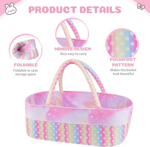 8 17-22 Inch BABESIDE Pcs Reborn Baby Doll Clothes with Bassinet for Babydolls, Reborn Baby Doll Accessories fit