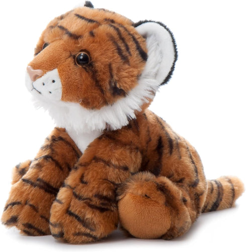 The Petting Zoo Tiger Stuffed Animal, 9 Inch Gifts for Kids, Wild Onez Zoo Animals, Tiger Plush Toy