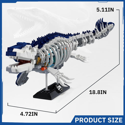 ONITUOFO Set,Dinosaur 8-12(1026PCS) Mechanical Dinosaur Building World Building Block,Jurassic Ocean Animal Collection