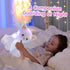Houwsbaby LED Glowing Kitty Plush Toy - Light Up Cat Stuffed Animal, Night Lights Birthday Present for Kids, White, 12''