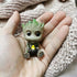 Mini Groot Figurine, Miniature Model Home Accessories, Decompression Artefact for Kids