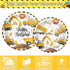 96PCS 24 Construction Birthday Party Supplies,Construction Party Decorations Includes Plates, Cups, Napkins, Truck