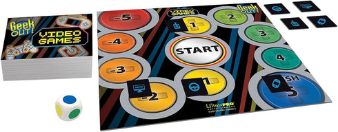 Playroom Entertainment - Geek Out! Video Game Trivia Game for Friends and Family, Fast Paced Card Game