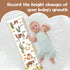 Guawubiang Height Chart for Wall Decor, Cowboy Decor Height Chart for Boys, Height Measurement Chart for Wall Art