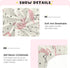 SUABO Summer Pink Flamingo Crib Sheets Stretchy Portable Sheets for Baby Toddler Breathable Soft Crib Mattress Sheet