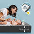 2 Pack, (52''x28'',Gray) Waterproof Crib Mattress Protector Soft and Breathable Crib Mattress Pad Cover, Noiseless