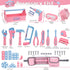 Set, 48PCS Set 3-8 Kids Tool Toddler Tool with Electronic Toy Drill & Kids Tape Measure,Pretend Play Construction Toys