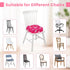 4" 2 Toddler Booster Seat for Dining Table, Kids Booster Seat for Kitchen Chair with Non-Slip Bottom, Portable